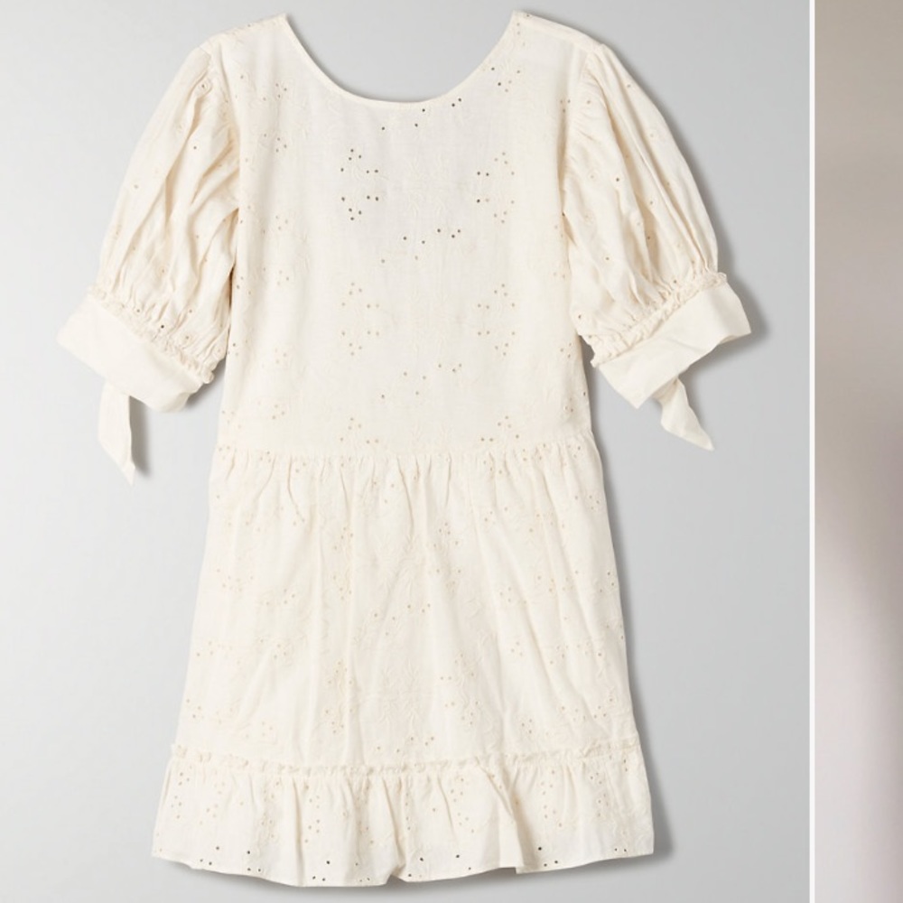 Aritzia Baby Doll Dress Puff Sleeves Size M